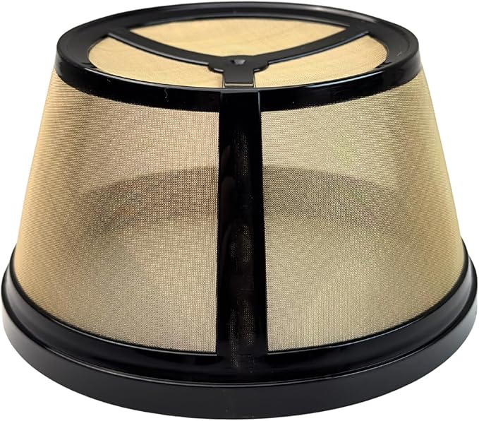 Reusable Coffee Filter Compatible with Mr. Coffee, Black+Decker, Cuisinart, Hamilton Beach and other standard 8-12 cup drip coffee makers, Eco-Friendly BPA Free Replacement for Paper Filters (1 Pack)