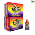 5-hour ENERGY Regular Strength Energy Shot, Grape Flavor (1.93 oz., 24 Count) Zero Calories & Sugar-Free 200 mg Caffeinated Energy Shot, Amino Acids & B Vitamins, Dietary Supplements