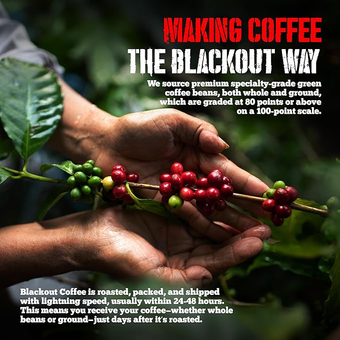 Blackout Coffee Cinnamon French Toast Flavored Pods - Freshly Roasted in the USA - K-Cup Compatible Single-Serve Coffee Pods (18 Count)