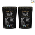 Struesli Cacao + Coffee Organic Granola, Grain & Gluten Free, Healthy Snacks with Cacao, Coffee, Tiger Nuts, Pecans, Walnuts, Hemp Hearts & Coconut Flakes, Plant Based, Keto & Paleo, 9 Oz, 2 Pack