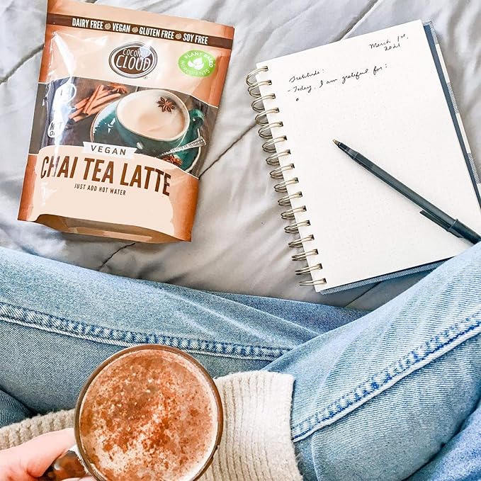 Coconut Cloud: Vegan Spiced Chai Tea Latte | Creamy, Delicious & Easy Dairy Free Alternative. Made in Colorado (Lightly Sweetened, Gluten Free, Soy Free), 7 oz