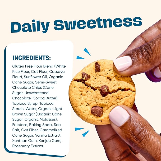 Gluten Free Partake Crunchy Soft Baked Chocolate Chip Cookies - Vegan - Free From the Top 9 Allergens Including Dairy, Wheat, Soy, Eggs, & Peanuts - Non GMO - Safe School & Office Snack (3 Pack, 5.5oz Boxes)