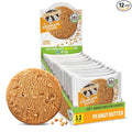 Lenny & Larry's The Complete Cookie, Peanut Butter, Soft Baked, 16g Plant Protein, Vegan, Non-GMO, 4 Ounce Cookie (Pack of 12)