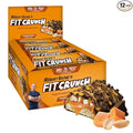 Fit Crunch Full Size Protein Bars (12 Bars, Caramel Peanut)