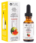 Pure Inventions - Watermelon Water Infusion Drops - Antioxidants, Vitamin C & Electrolytes - Health & Wellness Drink - Immunity Support -Sugar Free, Zero Calorie, No Artificial Sweeteners -30 Servings