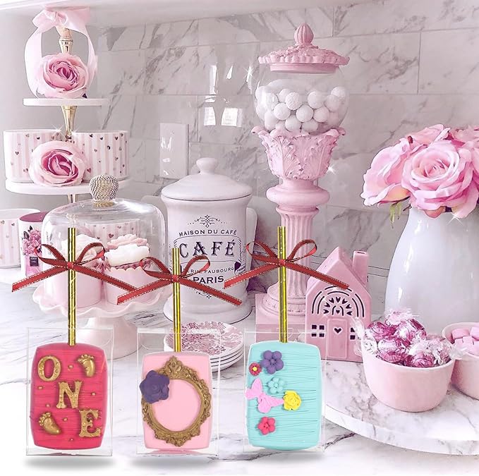 100 Pcs 3.5"x 2.4"x 1.38" Clear Treat Boxes for Cakes, Macarons, Small Treats, Gift Boxes - Perfect for Bridal Shower, Birthday Party, Wedding