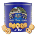 Royal Dansk Danish Butter Cookies, Premium Assorted Cookies in a Gift Tin, Great for Sharing and Gifting, 48 oz
