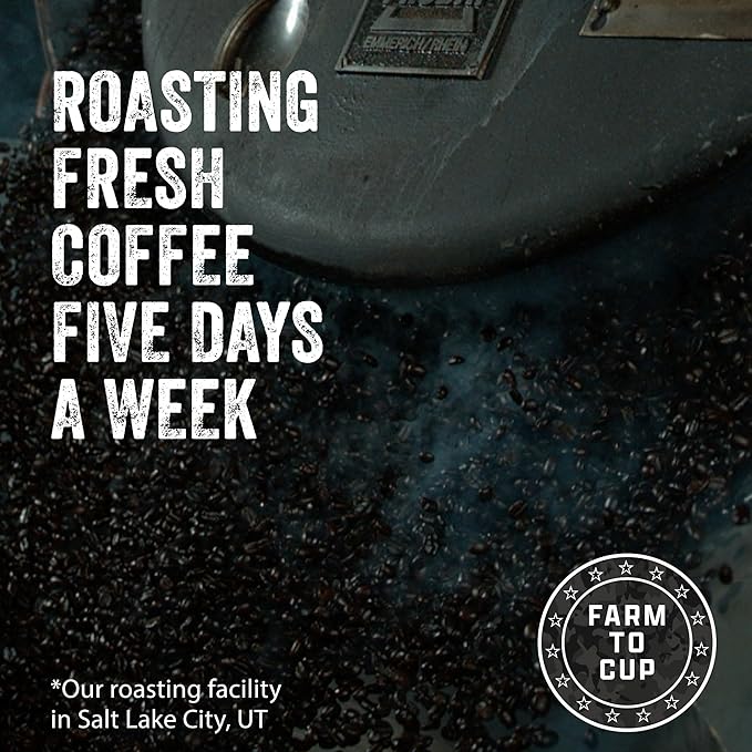Black Rifle Coffee Company Ground Medium Roast - Roasted Blend Made from Pure Arabica Beans - Colombian & Brazilian Beans - Veteran Founded & American Made (Coffee or Die, 12oz Bag)