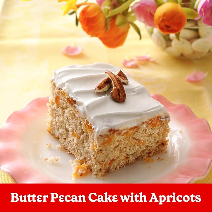 Betty Crocker Delights Super Moist Butter Pecan Cake Mix, Holiday Baking, 13.25 oz (Pack of 12)