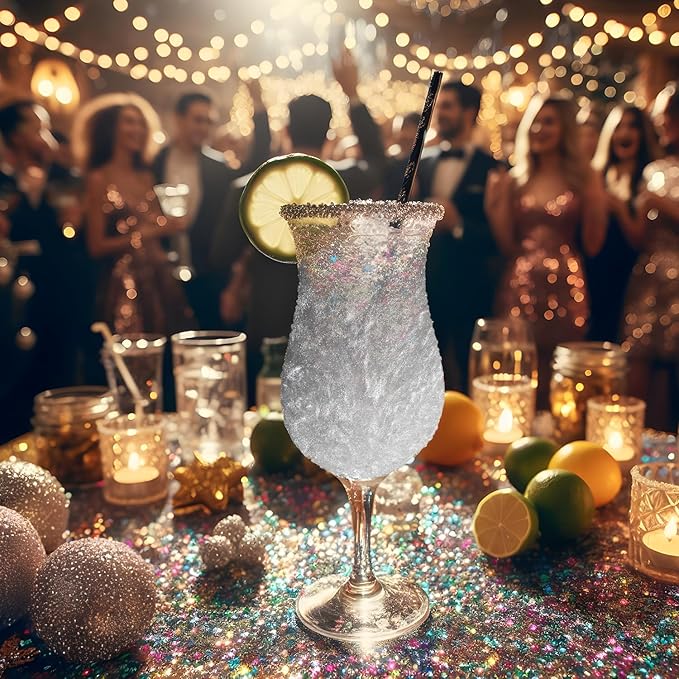 Brew Glitter Clear Edible Drink Glitter 1x 4g Jar for Cocktails, Beer, & Beverages