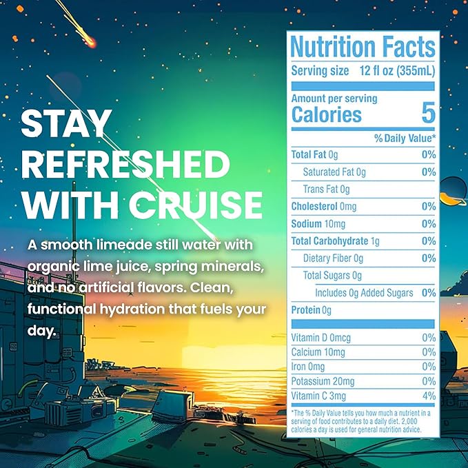 JUNO HYDRATION Drink Limeade Sparkling - Sugar Free Electrolytes, Organic Monk Fruit & Organic Lime Juice, Hydrating with Celtic Salt, Potassium, Calcium - Premium Beverage, 12 Pack