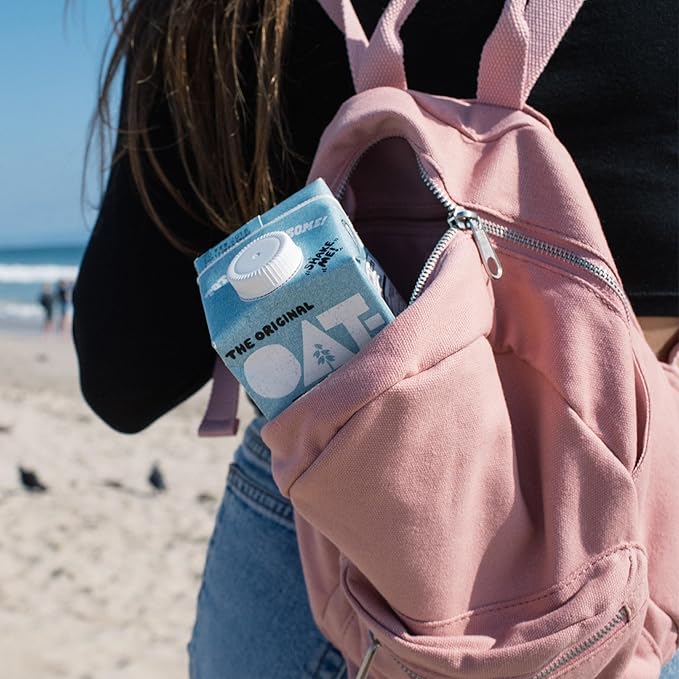 Oatly Original Oatmilk - Shelf-Stable, Creamy, Dairy-Free, Plant-Based Milk for Cereal, Smoothies, Baking & More (32 oz, 12-pack)