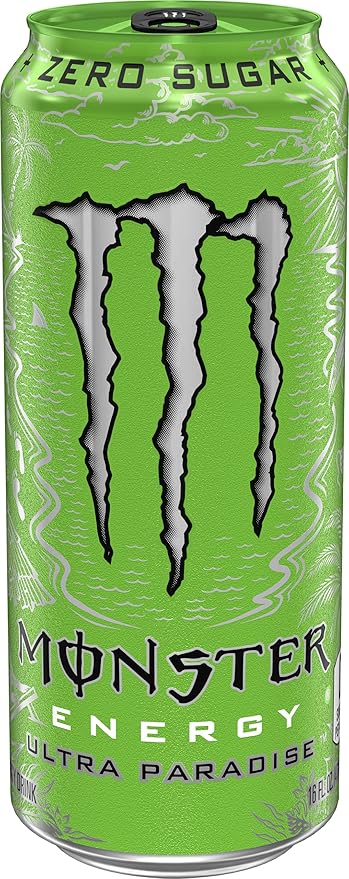 Monster Energy Drink Ultra Paradise and Ultra Watermelon, Variety Pack, 12 Pack - 12 pack, 16 fl oz cans
