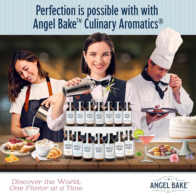 Pure Lavender Extract for Baking & Mixology - Culinary Grade Lavender Essence and Flavoring - Kosher, Keto Friendly, Vegan, Gluten-Free for Beverages & Recipes (2 Oz Extract with Latex-Free Dropper)