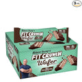 FITCRUNCH Wafer Protein Bars, 16g of Protein & 4g of Sugar (9 Bars, Mint Chocolate Chip)