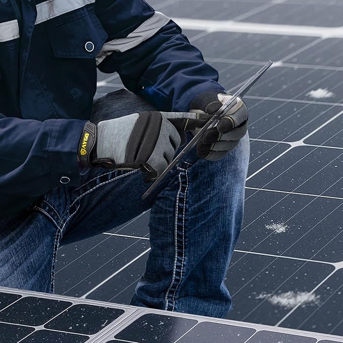 KAYGO Insulated Mechanic Work Gloves,3 Pairs KG127W Winter Thermal Safety Work Gloves for Men and Women, Double Lining,Heavy duty,Improved dexterity,Excellent Grip,Ideal for outdoor jobs,M