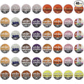InfuSio Flavored Coffee Pods Variety Pack – 48 Count, 12 Gourmet Medium Roast Dessert-Inspired Blends like Bananas Foster & Crème Brûlée, Compatible with Keurig K-Cup 2.0 Brewers
