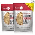 KneadAce Sourdough Starter Culture – Fast-Activating Natural Wild Yeast for Homemade Bread – Dehydrated Sourdough Starter for Baking Artisan Loaves, Easy to Use & Perfect for Beginners