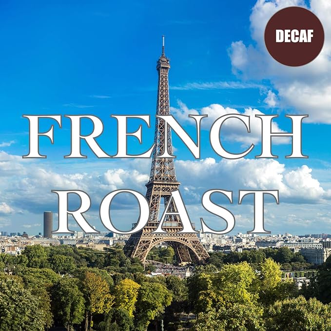 French Roast Decaf Coffee, Whole Bean, Swiss Water Processed, Fresh Roasted, 5 lbs