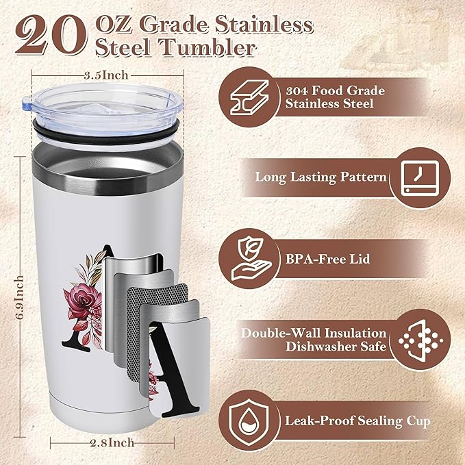 20 Oz Insulated Coffee Cup with Lid Car Tumbler Travel Mug Women Christian Choir Teacher Godmother Religious Spiritual Inspirational Catholic Baptism Ordination Pastor Wife Ordained Minister Gift
