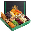Thanksgiving Dried Fruit & Nuts Gift Basket - Fresh Dried Fruit & Nuts Gift Basket - Assorted Food Gift Box for Christmas, Holiday, Family, Sympathy, Men & Women.