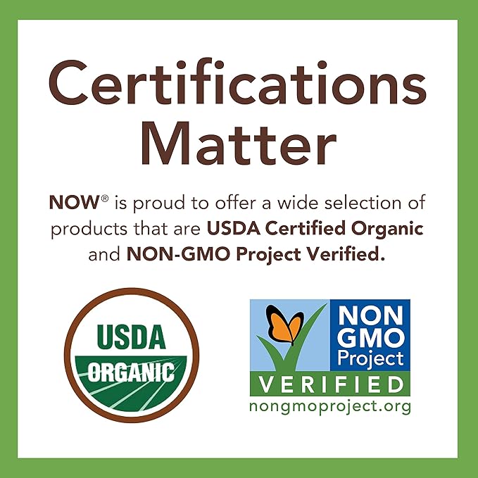 NOW Foods, Certified Organic Maple Syrup, Grade A Dark Color, Certified Non-GMO, Pure, Robust Taste, 64-Ounce