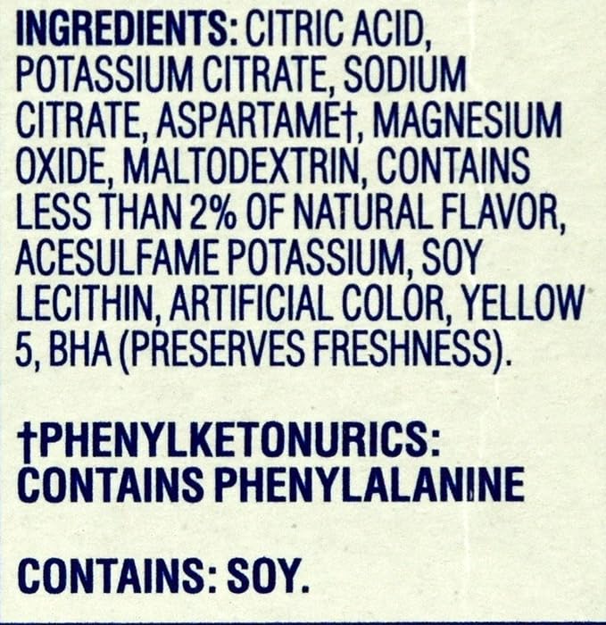 Crystal Light On The Go Natural Lemonade Drink Mix, 10-Packet Box (Pack of 7)