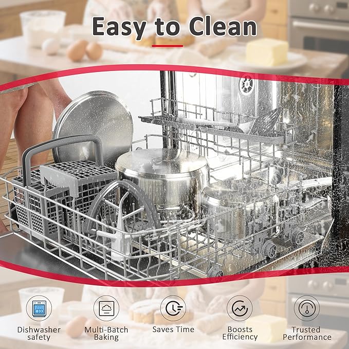 Flex Edge Beater for KitchenAid 4.5/5 Qt Tilt-Head Stand Mixer – Auto-Scrape Silicone Paddle, Dishwasher Safe, Flexible Silicone Edges Bowl Scraper For Kitchen Aid Accessories and Attachments (Grey)