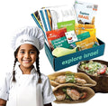 eat2explore Cooking Kits for Kids – Interactive & Educational Kids Cooking Sets Real for Ages 5 and Up,3 Recipe Cards & Global Ingredients – Fun Gift for Young Chefs | Explore Israel