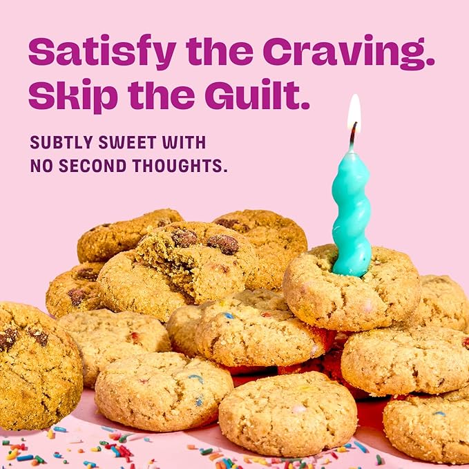Gluten Free Partake Crunchy Chocolate Chip & Vanilla Sprinkle Cookies Variety Pack - Vegan - Free From the Top 9 Allergens Including Dairy, Wheat, Soy, Eggs, & Peanuts - Non GMO - Safe School & Office Snack (4 Pack, 3oz Resealable Bags)