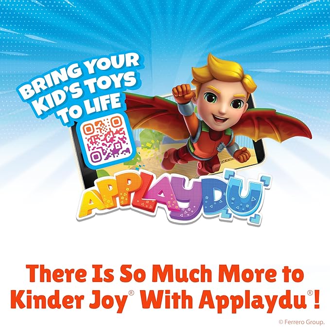 Kinder Joy Eggs, 6 Count, Treat Plus Toy, Sweet Creams and Chocolatey Wafers, Individually Wrapped, 4.2 oz