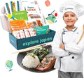 eat2explore Cooking Kits for Kids – Interactive & Educational Kids Cooking Sets Real for Ages 5 and Up,3 Recipe Cards & Global Ingredients – Fun Gift for Young Chefs (Japan Edition)