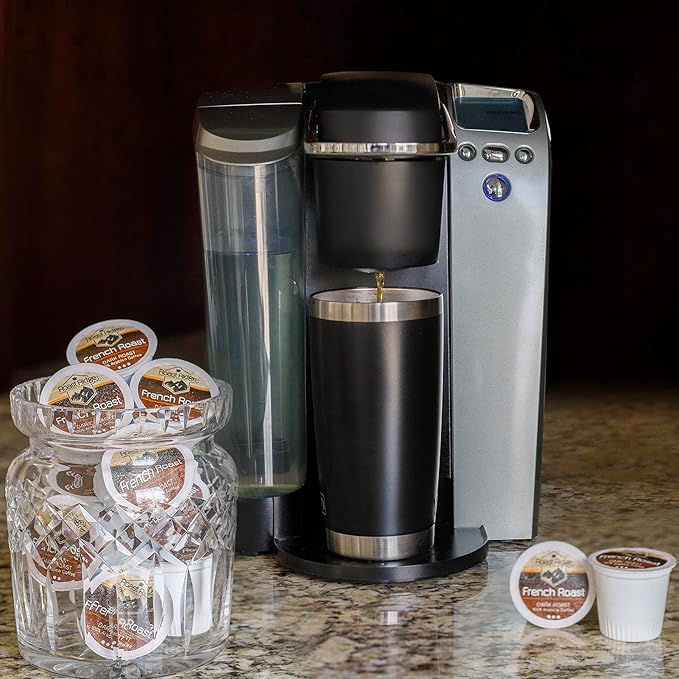 Roast Ridge Single Serve Coffee Pods for Keurig K-Cup Brewers, French Roast, Dark Roast, 100 Count