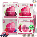 Waterdrop Hydration Cubes Mixed Berry Variety Pack, Zero Sugar Electrolyte & Vitamin Drink Mix, Flavored Water Enhancer Includes Blackberry, Blackcurrant, Microlyte Berry, Ice Tea Raspberry, 48 Count