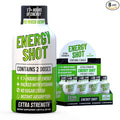 B12 Mixed Berry Extra Strength Energy Shot 8 pk – 260mg Natural Caffeine B12 B6 – Energy & Vitality Support – 2 Servings Sugar Free Zero Calorie Green Tea B-Vitamins Electrolytes Vegan – 1.93 fl oz