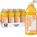 vitaminwater Zero Sugar Rise Orange Nutrient Enhanced Flavored Water Beverage, 20 fl oz Bottles, 12 Pack