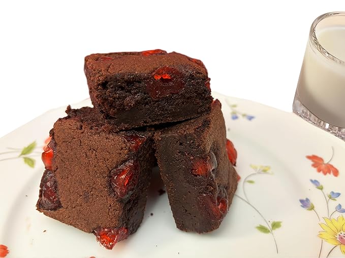 Ruth’s Brownies Cherry Cake Style Brownies 2 Dozen – Gourmet Baked Treats | Delicious Gift with The Finest Ingredients | Guaranteed to Arrive Fresh