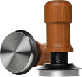 58mm Espresso Tamper, Premium Barista Coffee Tamper with Constant 30lb Calibrated Spring Loaded,Stainless Steel Base and Mahogany Handle.Fits for All 58mm Portafilters,Espresso Accessories