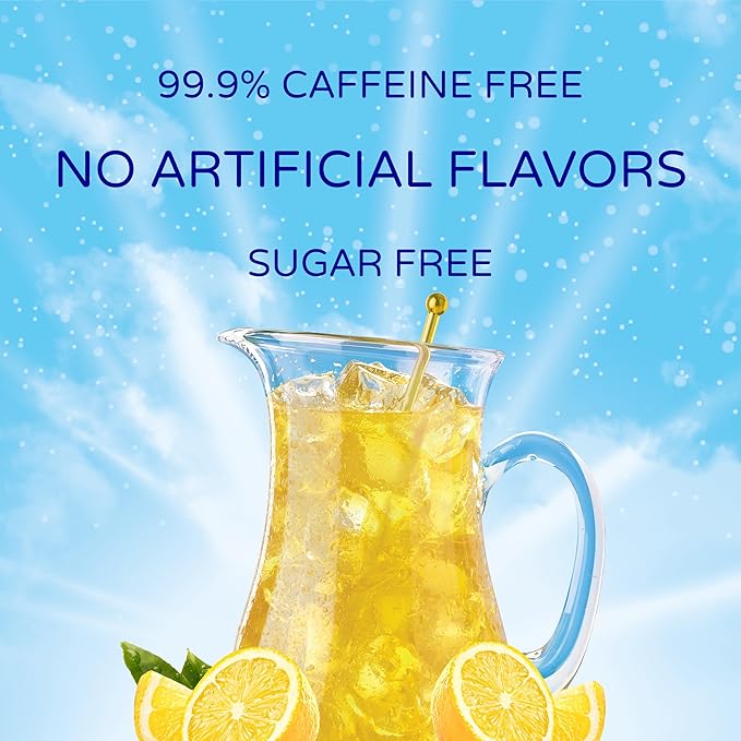 Crystal Light Sugar-Free Lemonade Naturally Flavored Powdered Drink Mix 48 Count Pitcher Packets