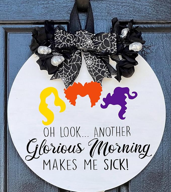 Halloween Stencils for Door Mats Large Halloween Doormat Stencils Reusable Ghost Pumpkin Sanderson Sisters Draw Templates for Wood Doormat Fabrics DIY Crafts Decor