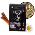 Revival Tea Company Sleepy Chai Tea - Rooibos Chai Tea Red Tea Blend with Valerian Root and Fresh Spiced Chai Flavor - Caffeine Free - Loose Leaf 8 Ounces