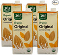 365 by Whole Foods Market, Organic Original Almond Milk, 32 Fl Oz (Pack of 4)