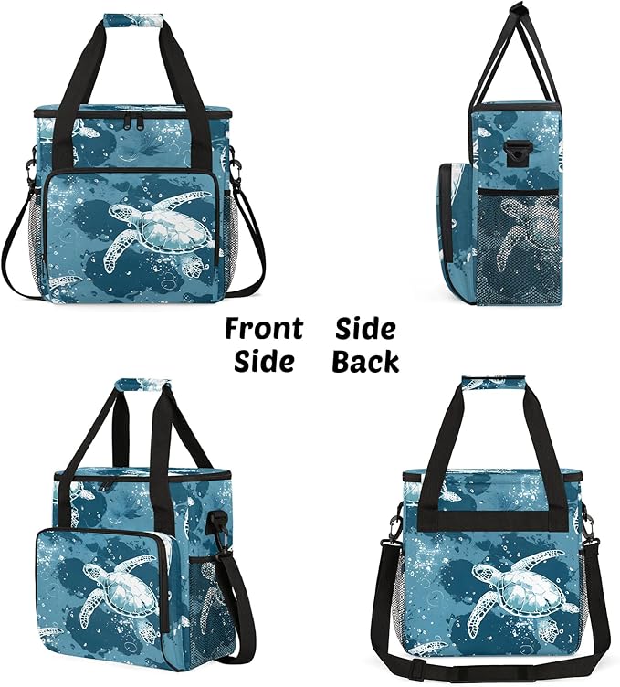 Coffee Maker Carring Bag Travel Storage Tote Bag Compatible with Keurig K-Mini or K-Mini Plus nespresso vertuo machine Portable Single Serve Coffee Brewer Case with Pockets for K-cup Pods(Bag Only)