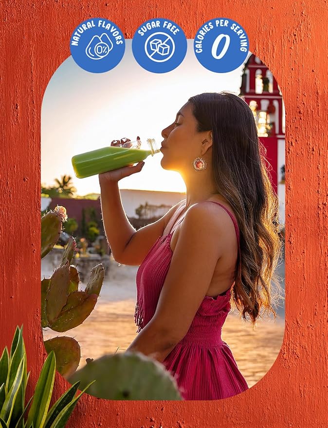 Klass Aguas Frescas | Liquid Water Enhancer | Sugar Free Naturally Flavored Cucumber-Limeade | Keto Friendly |1.62 Oz Pack of 4 (Makes 24 servings each) 0 Calories Per Serving