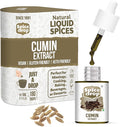 Spice Drop Cumin Natural Extract For Food, Beverages, And Dessert |100% Natural | For Authentic Taste and Aromatic Flavor | Natural Herbs Extract | 5ml (180 drops equivalent to 100g Jeera Powder) | Non-GMO | Vegan | Keto And Paleo Friendly