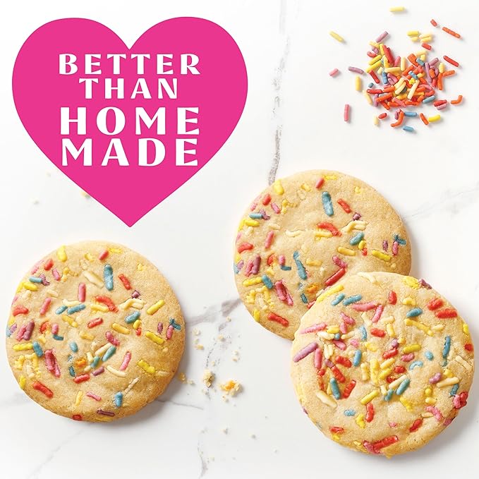 My Better Batch, Celebration Sprinkle Cookie Mix, Simple Cookie Recipe, Celebration Sprinkle Cookies,Makes 96 Large Cookies, Non GMO, Kosher, 16oz (Pack of 6)