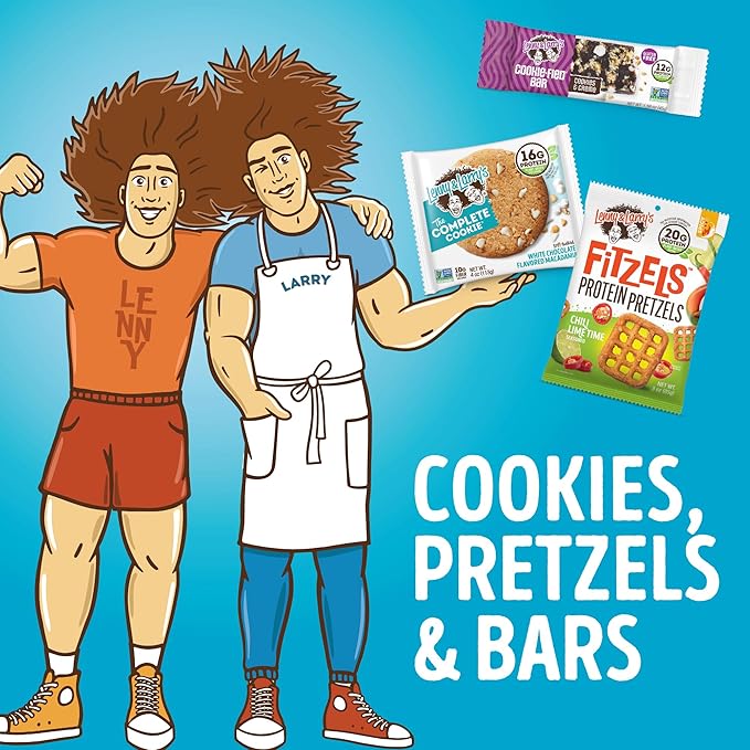 Lenny & Larry's The Complete Cookie, Big Time Brownie, Soft Baked, 8g Plant Protein, Vegan, Non-GMO, 2 Ounce Cookie (Pack of 12)