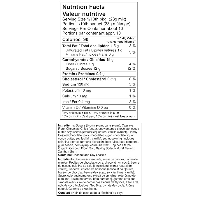 XO Baking Co. Gluten Free Small Batch Rainbow Candy Cookie Mix - Rainbow Candies Without Artificial Dyes; Rice Free; Peanut Free; No Preservatives, Artificial Flavors or Colors, 8oz (Pack of 8)
