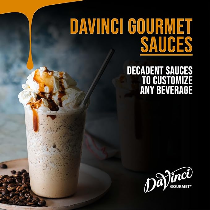 DaVinci Gourmet Sugar Free Caramel Sauce, 64 Fluid Ounces (Pack of 1)