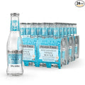 Fever-Tree Mediterranean Tonic Water Glass Bottles, No Artificial Sweeteners, Flavorings & Preservatives, 6.8 Fl Oz (Pack of 24)